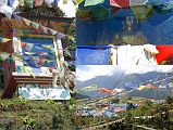 15 14 Lukla Buddha Statue With View Of Lukla And Airstrip